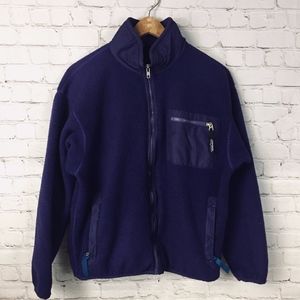Patagonia | Purple Zip-Up Fleece Jacket